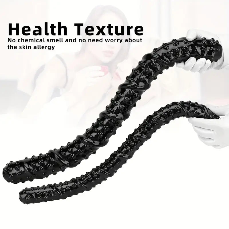 Adult Soft PVC Wolf Fangs Dildo Butt Plug For Male/Female BDSM Toy