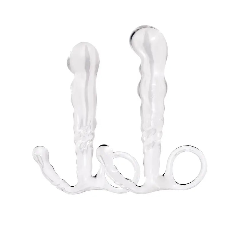 TPE Pull Bead Anal Plug Solid Color Female Sex Anal Plug For Dry Clean