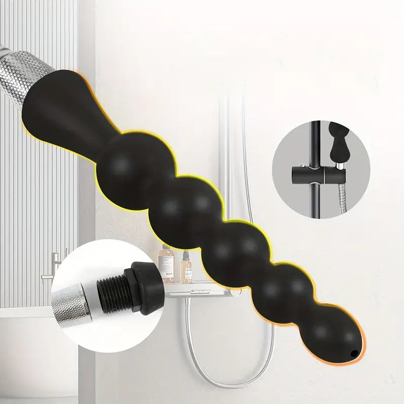 5 Beads Silicone Enema Irrigator Anal Bead Anal Plug Anal Cleaner