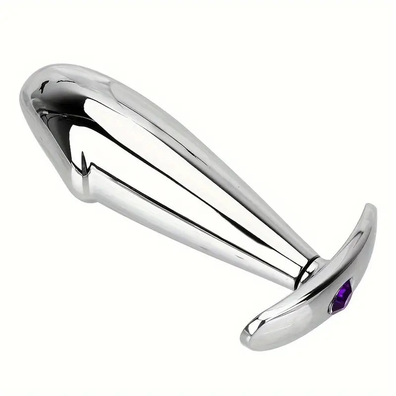 Mini Metal Stainless Steel Smooth Steel Butt Tail Female/Male Dildo Sex Toy