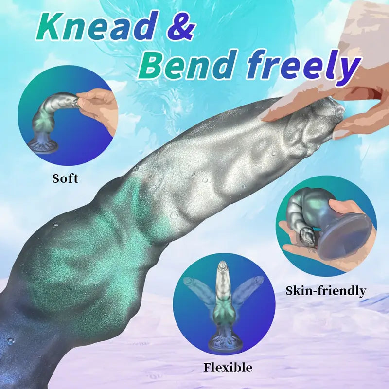 Long Anal Plug Glue Dildo Ass Plug Anal Vaginal Dilator Stimulation