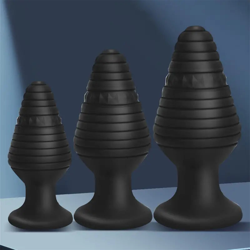 Erotic Masturbation Rear Anal Plug Black Female Anal Sex Toy