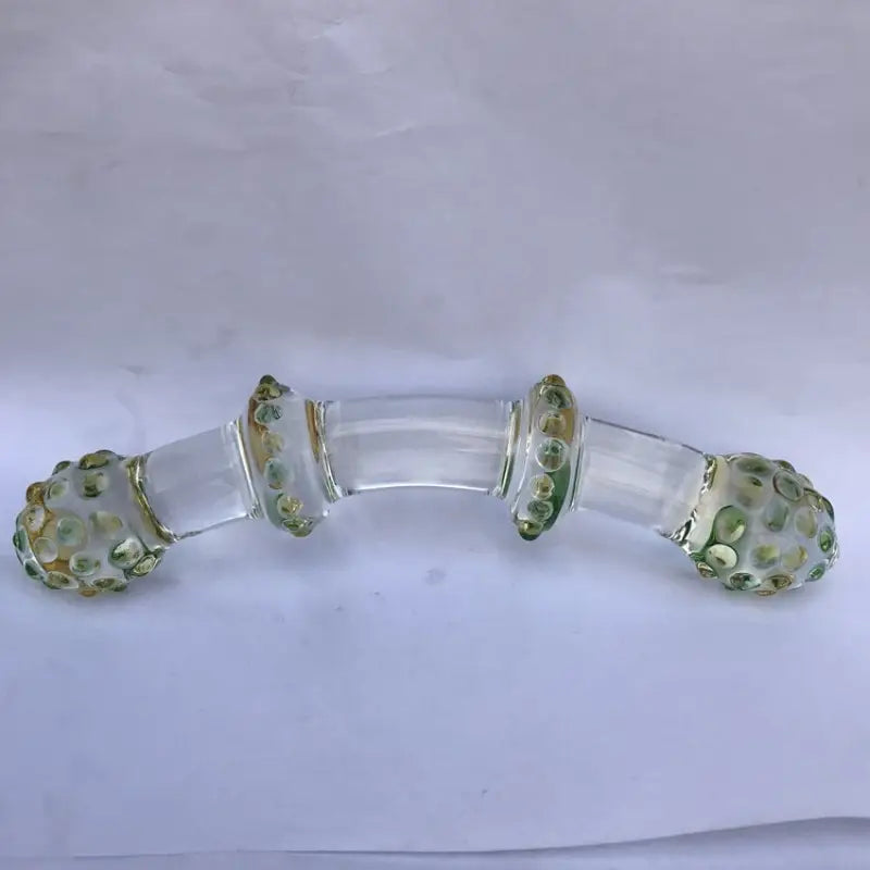 Glass Transparent Crystal Anal Plug Masturbator Anal Dilator Sex Toy