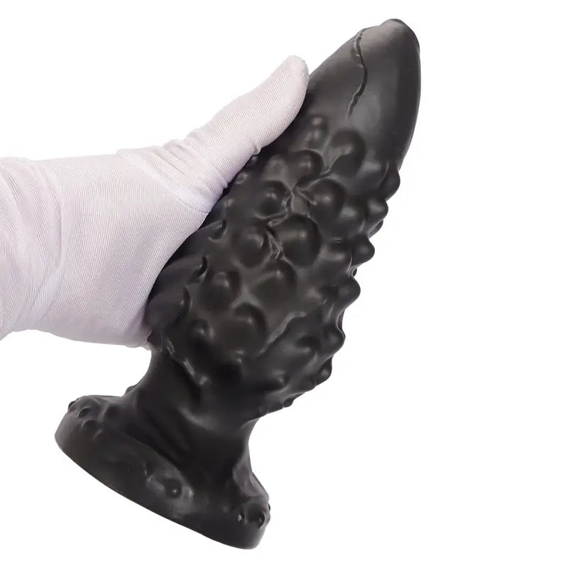 Black Octopus Anal Plug PVC Big Butt Plug Anal Sex Toy For Women
