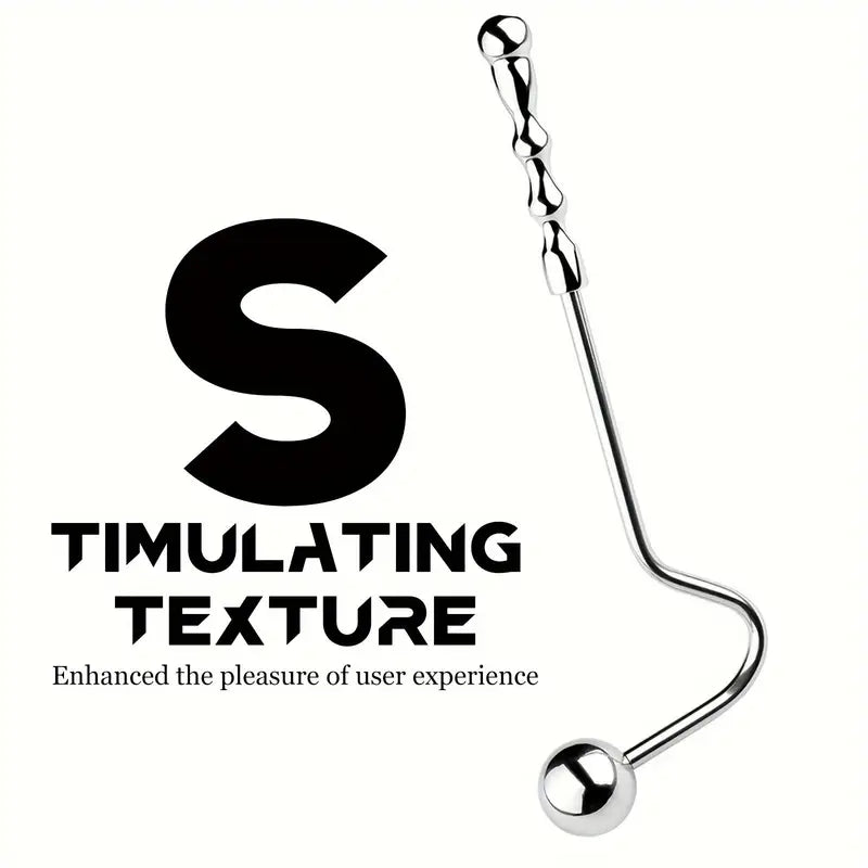 Stainless Steel Anal Hook 2 Interchangeable Ball Joint Hook For Couple