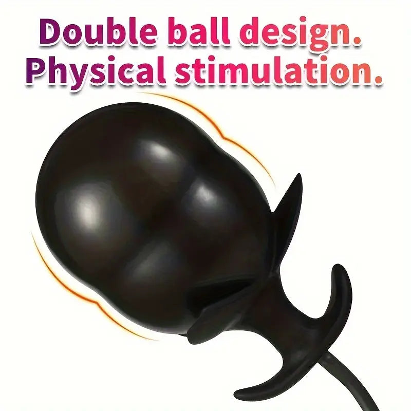 Adjustable Silicone Inflatable Anal Plug Waterproof Flexible For Adults