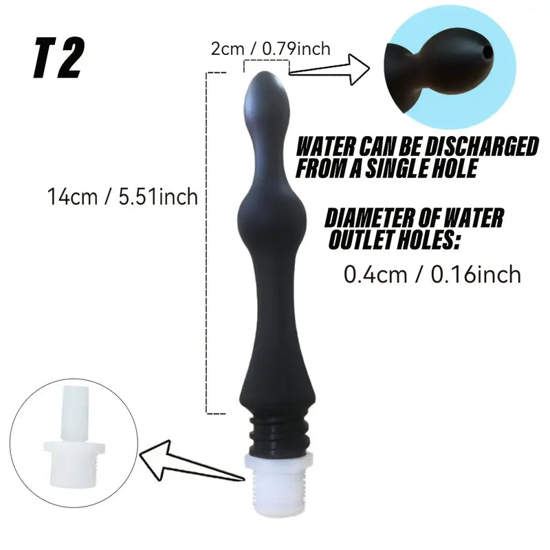 Silicone Enema Kit Non-Electric Colonial Irrigation Set Anal Care Washer