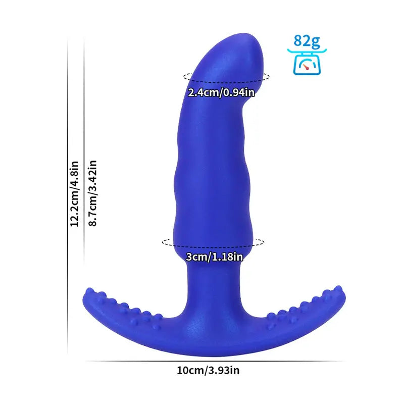 Wearable Flared Safe Silicone Trainer Waterproof Eroctic Butt Plug For Men