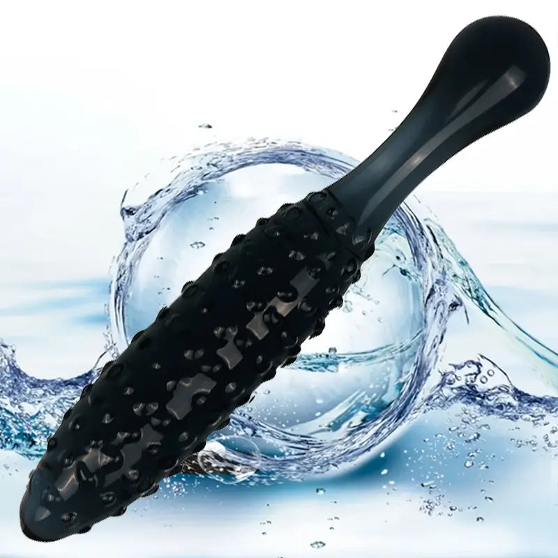 Glass Anal Plug Crystal Dildo Penis Butt Plug Wand Penis Anal Play Stimulator