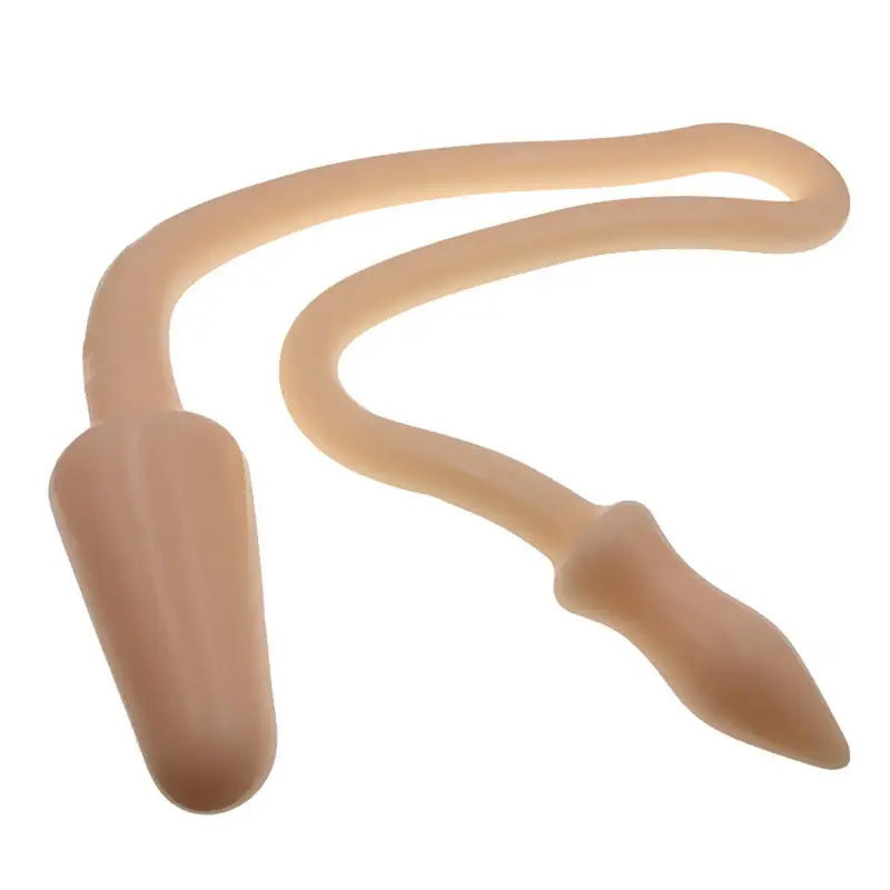 Soft Silicone Double Head Anal Plug Comfortable Ends For Beginners