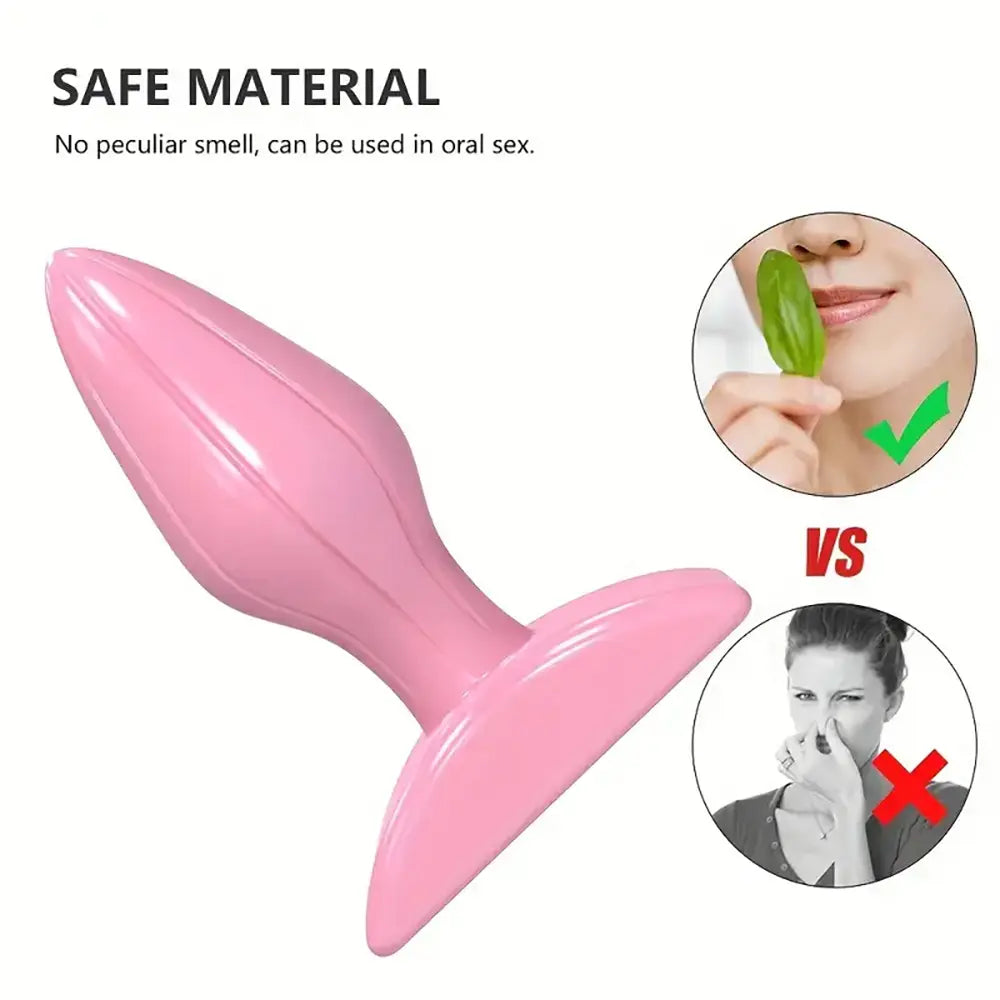 3-Piece Anal Plug Set Adult Sex Toys For Men Women For Oral Sex