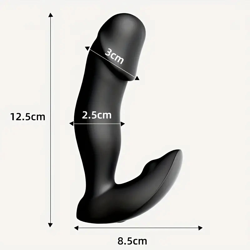 Prostate Massager Male Vestibule Anal Plug Vibrator Masturbator
