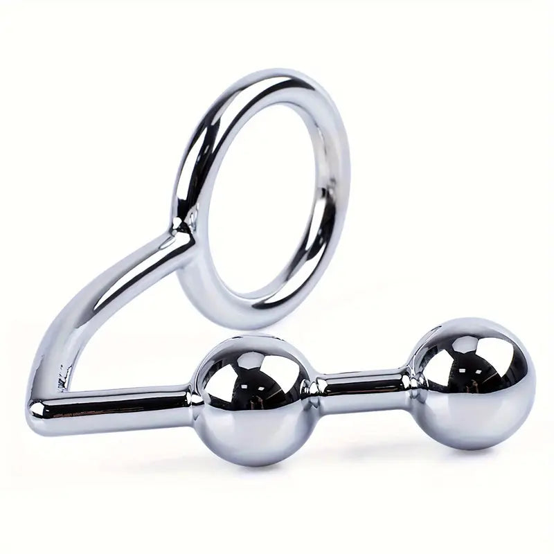 Metal Removable Anal Plug Kit Slider Removable Anal Plug Single Ring