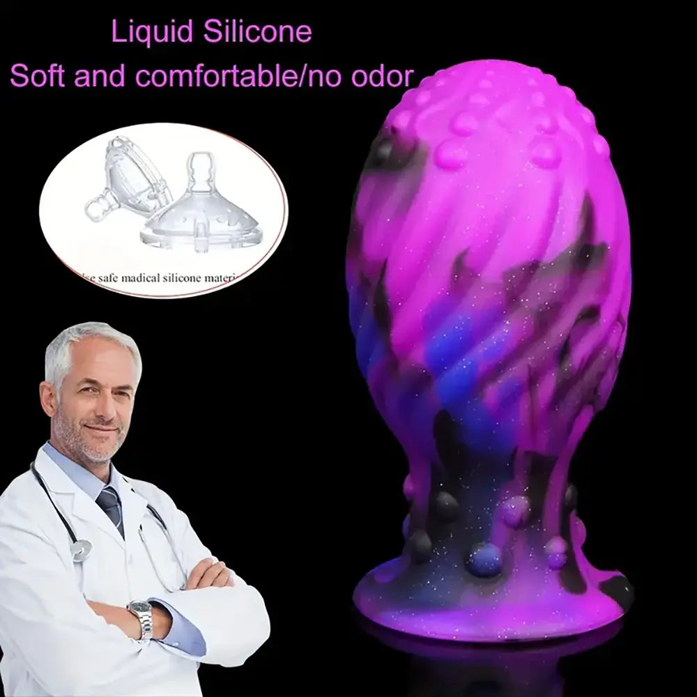 Small Butt Plug Anal Plug Liquid Silicone Soft Anal Dilatation Sex Toy