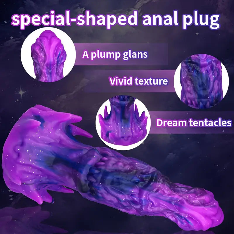 Monster Anal Plug Dildo Silicone Huge Prostate Massager With Suction Cup