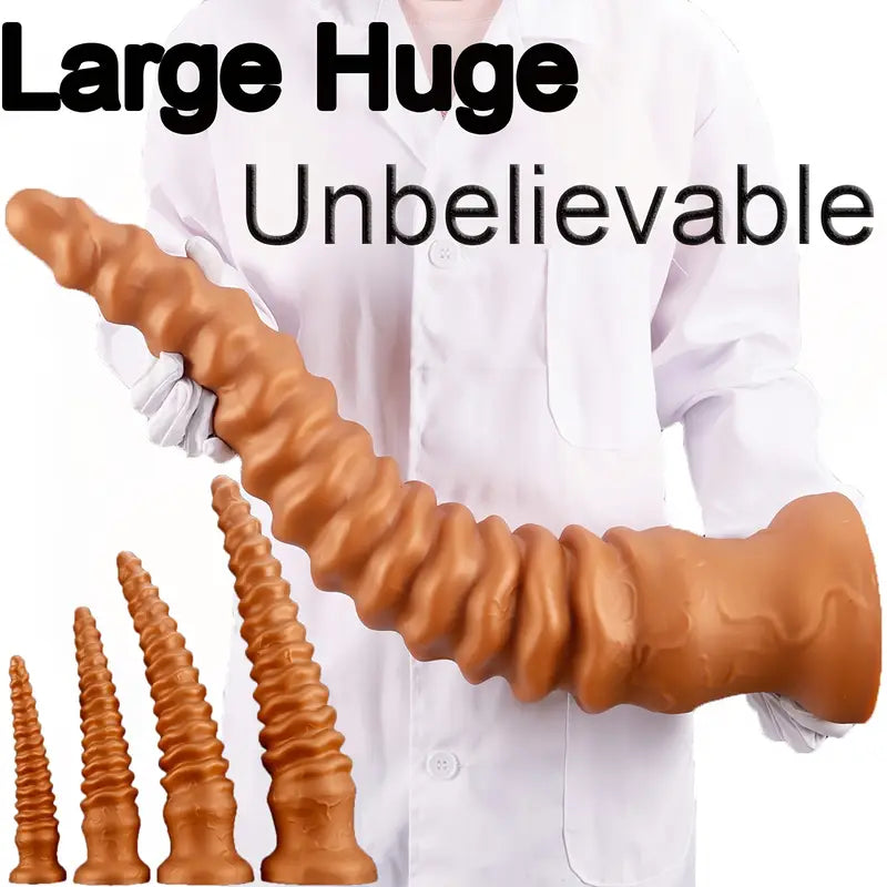 Large Silicone Anal Plug Unbelievable Size Suction Cup Butt Plug