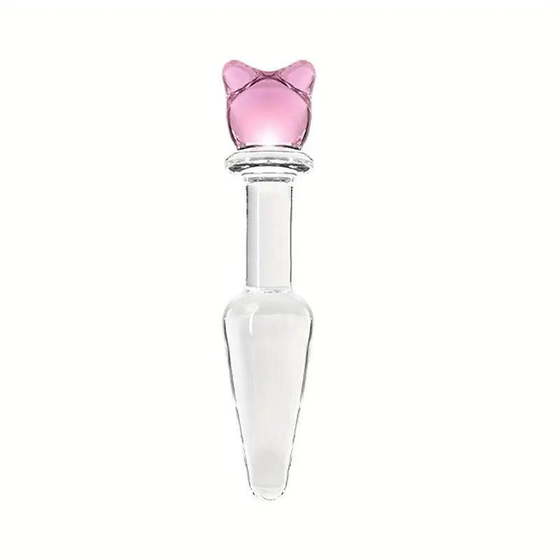 Elegant Glass Wand Massager Waterproof Reusable Anal Toy For Women Elegant Glass Wand Massager Waterproof Reusable Anal Toy For Women