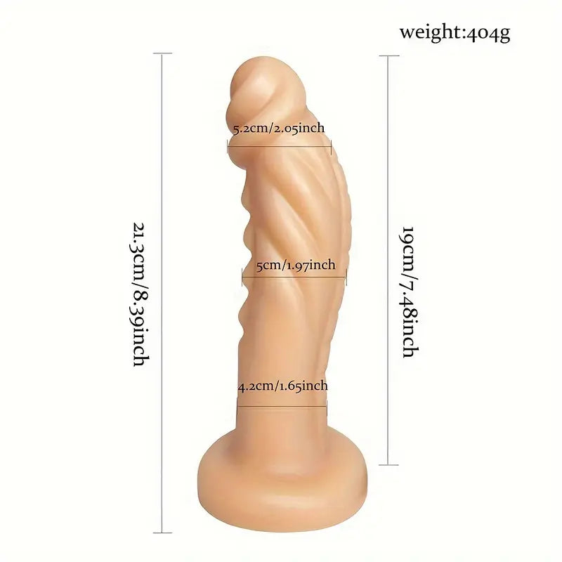 PVC Anal Plug Expander Non-Spermicidal Adult Erotic Toy For Posterior