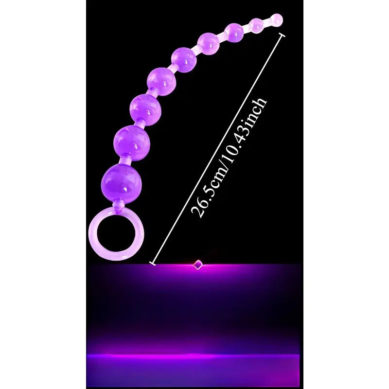 Anal Plug With Pulling Beads Adult Sex Toys For Men Women Gay Lesbian