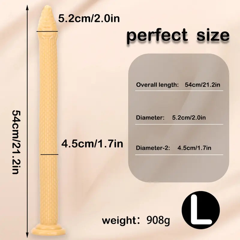 Special-shaped Snake Head Anal Plug Scales Stimulation Anal Expander