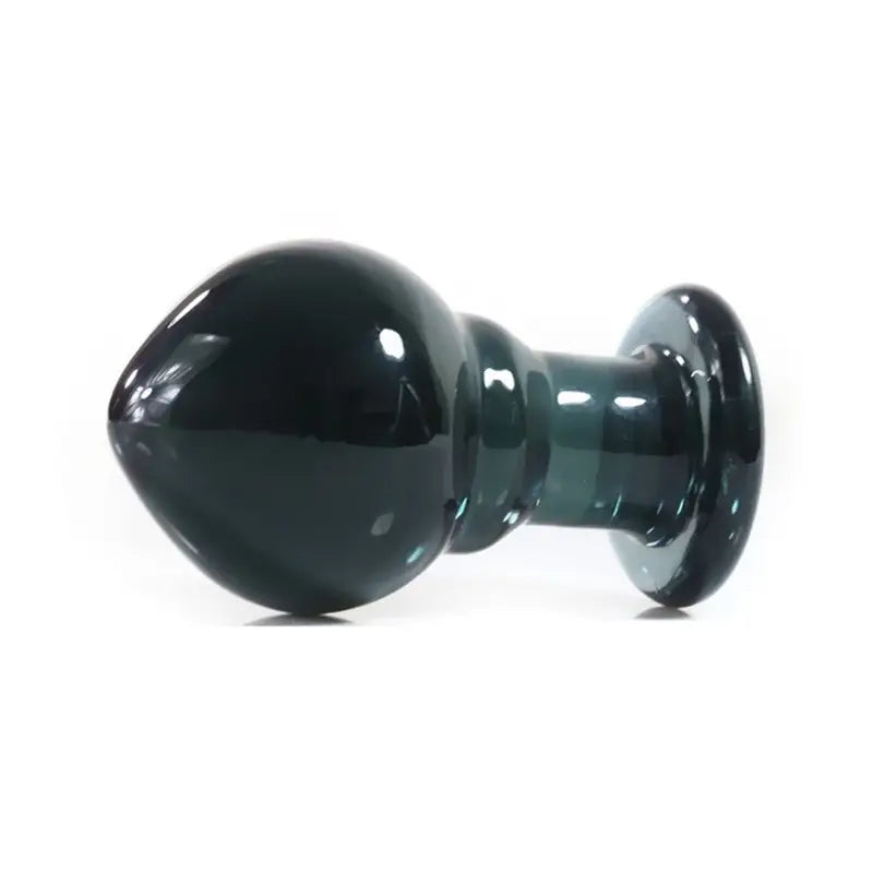 Peach-Shaped Glass Butt Plug For Couples Anal Sex Toy For Adults