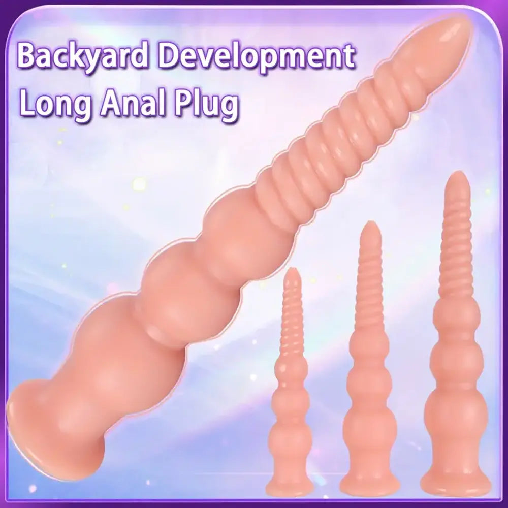 Multi-Specification Tail Pull-String Anal Plug Posterior Pleasure Toy