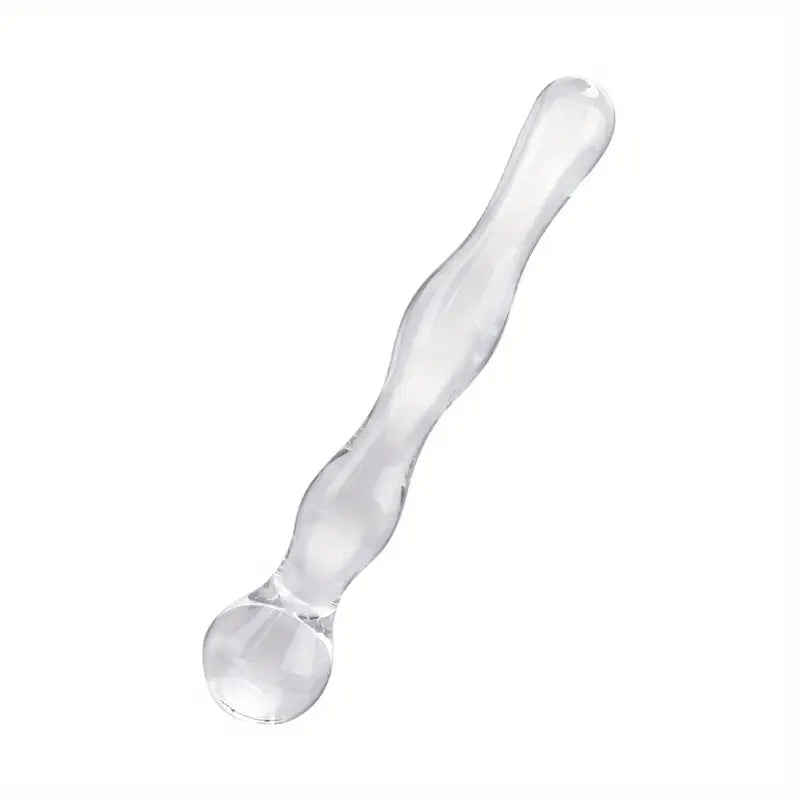 Women Wand Massager Glass Butt Plug G-spot Stimulator Anal Toy