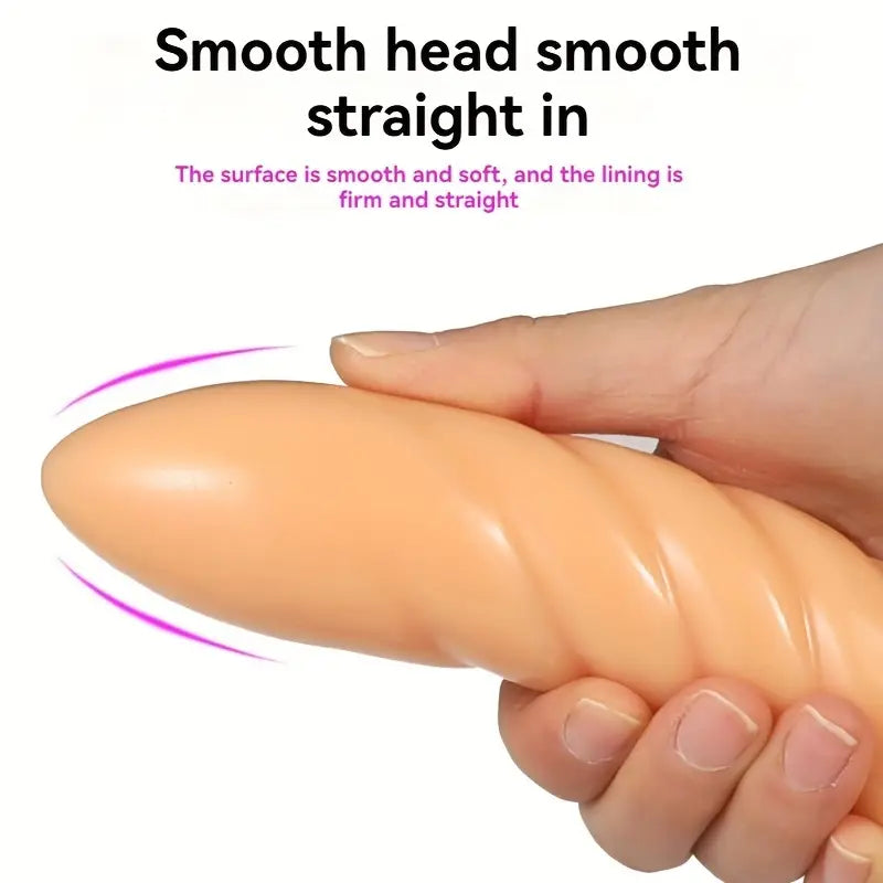 Spiral Twist Soft Butt Plug Suitable For Both Men Women Adult Toy