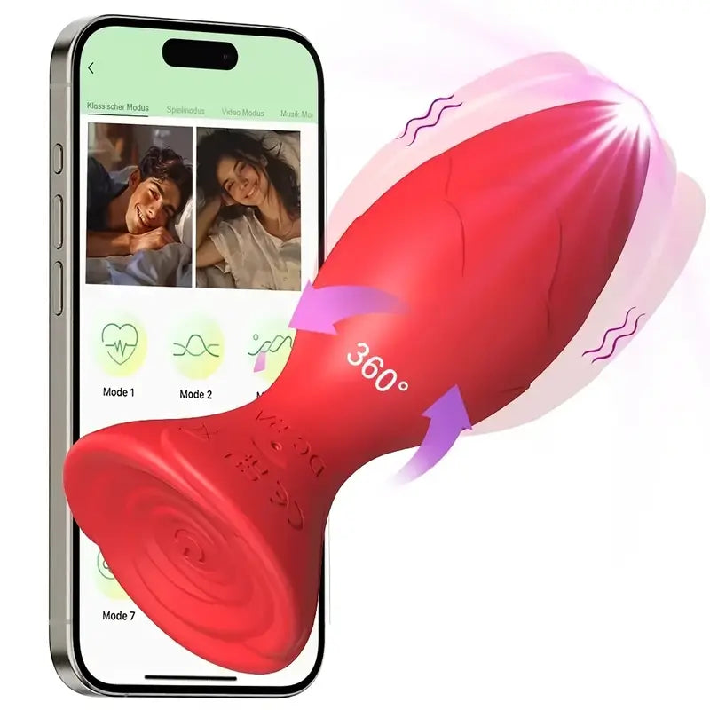 Anal Toy Vibrator With 9 Vibration Modes Prostate Massager Vibrator