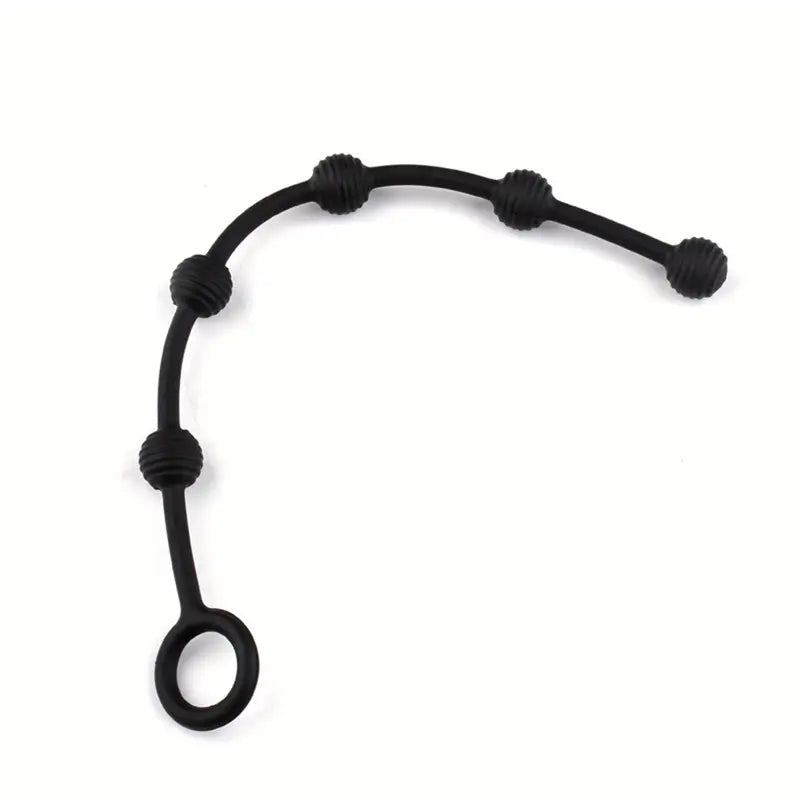 Anal Bead Anal Butt Plug Date Night Game Anal Toy with Pull Ring Adult Toy
