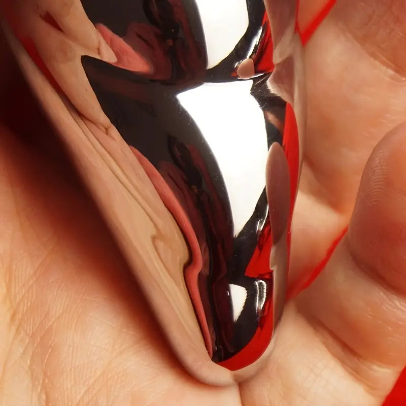 Metal Butt Plug With Crystal Base Anal Training Trainer Love Sex Toy