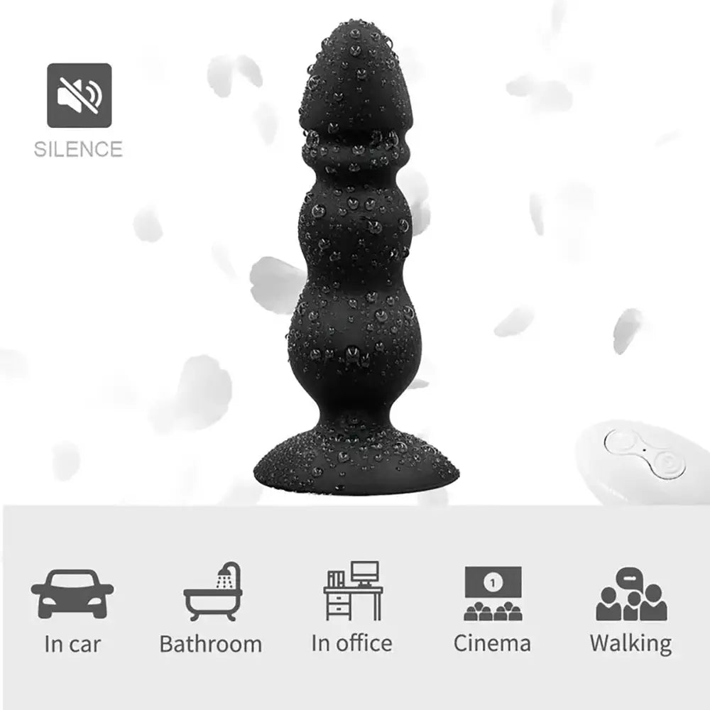 Vibrating Anal Plug 9 Frequency Vibrating Anal Plug Anal Sex Toy