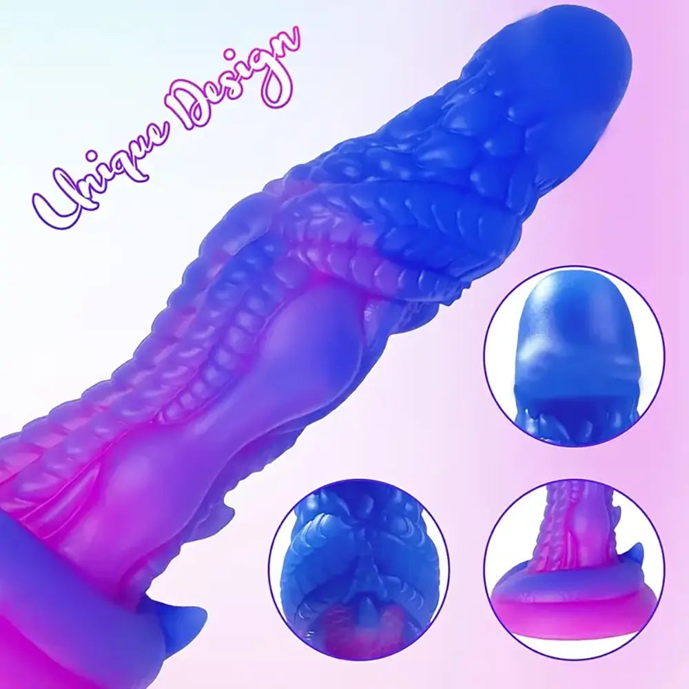 Monster Realistic Anal Love Sex Toy Big Soft Silicone Anal Plug