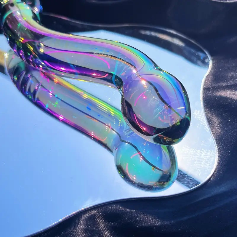 Colorful Pull Ring Sex Toy Orgasm Anal Plug Dildo Suitable For Adult