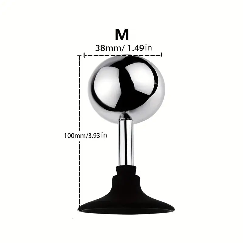 Adult Male/Female Butt Toy Metallic Hollow Super Lightweight Anus Plug