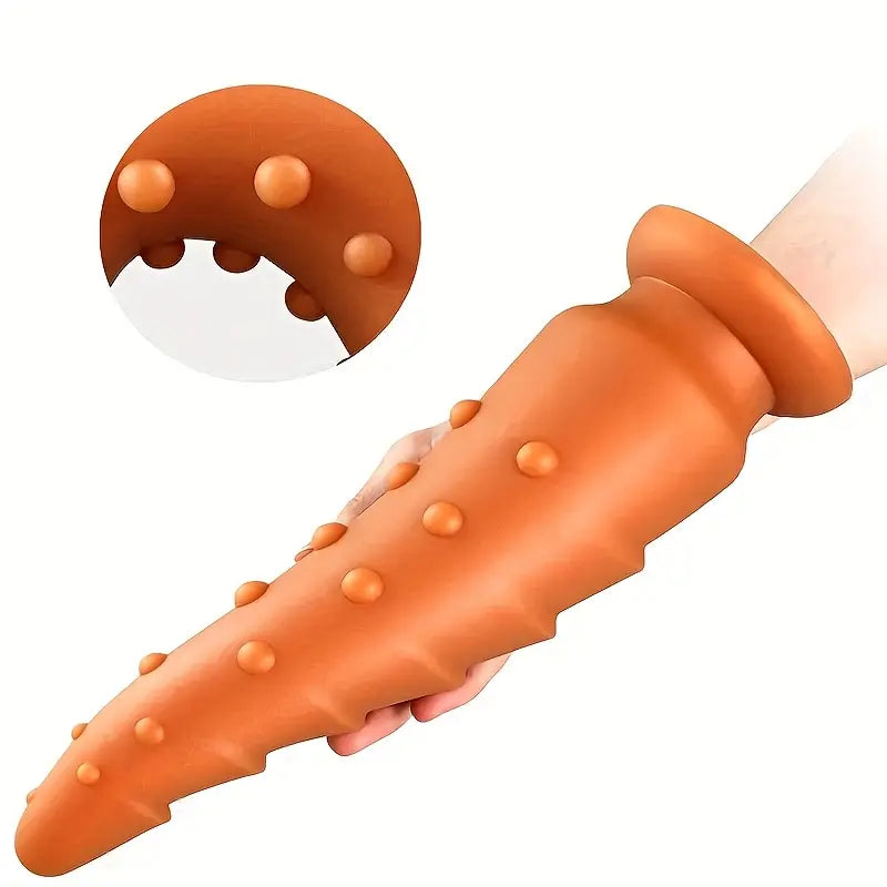7.5 Inch Silicone Anal Butt Plug Soft Anal Trainer Dildo Prostate Massager