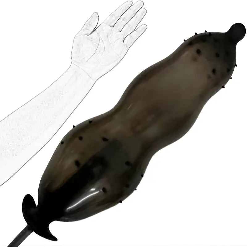 Silicone Inflatable Anal Plug With 5 Different Sizes Inflatable Anal Dilator