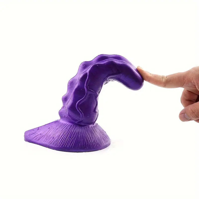 7.87in Fantasy Spiked Silicone Soft Dildo For Women Men Fucking Sex
