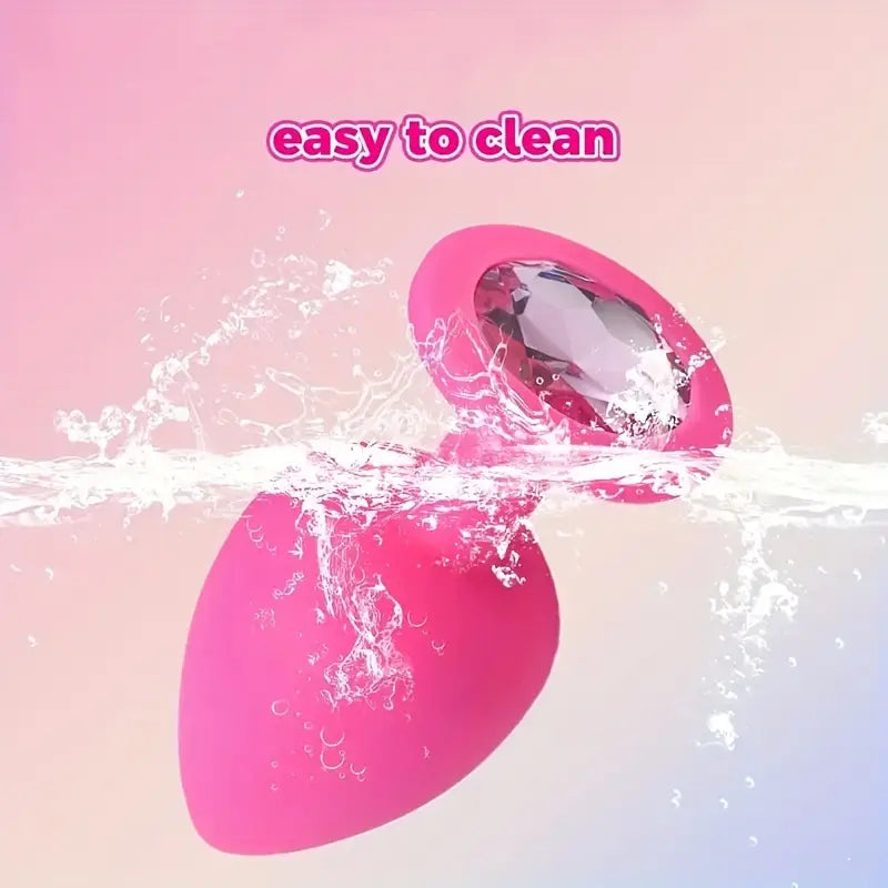 Three Anal Plugs Combination Set For Stimulate Men and Women