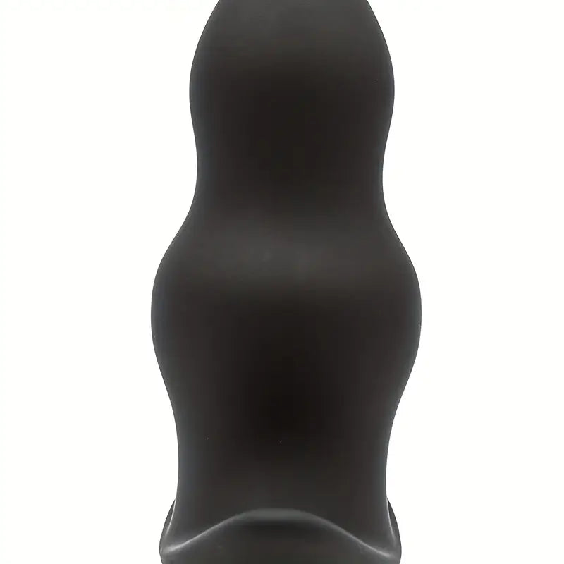 Silicone Anal Plug Comfortable Long-Term Wear Curved Base & Slender Waist