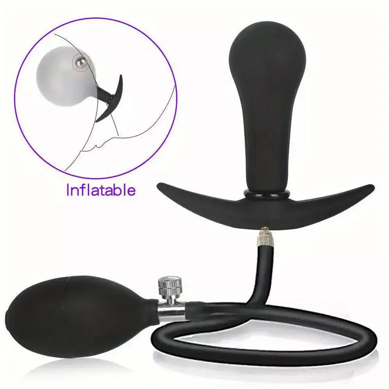 Inflatable Butt Plug Balls Expandable Anal Sex Toy For Women SM Toy