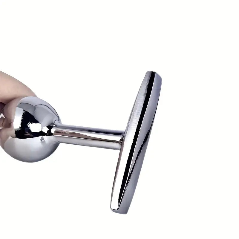 Big Metal Anal Plug Butt Beads Hook Five Balls SM Sex Toy For Women/Men