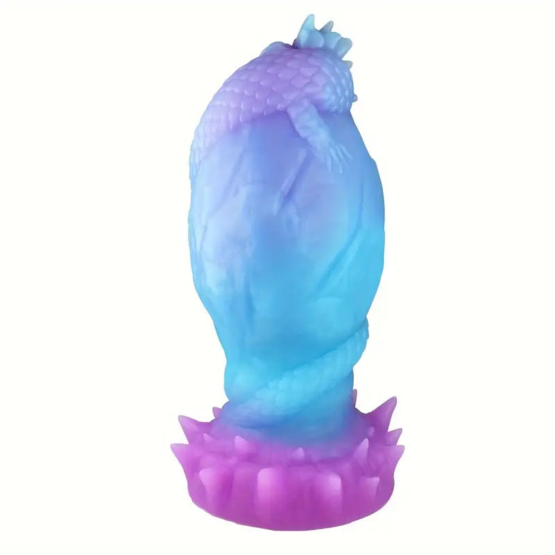 Night Glow Dragon Eggs Anal Plug Silicone Anal Massage BDSM Sex Toy