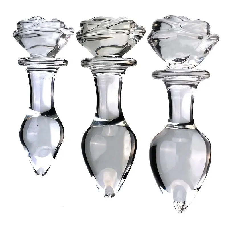 Premium Glass Anal Plug For Couples Adult Sex Toy For Men Women