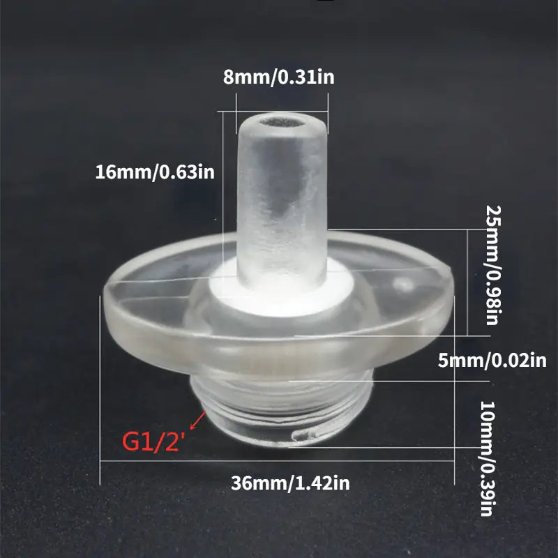 Guided Anal Douche Portable Showerhead Converter Silicone Soft Head