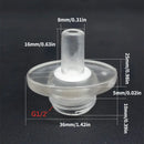 Guided Anal Douche Portable Showerhead Converter Silicone Soft Head
