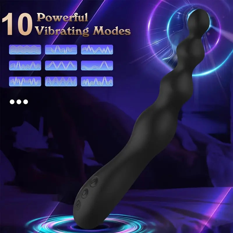 Rechargeable Anal Beads Butt Plug Prostate Massage Auto Adult Sex Toy