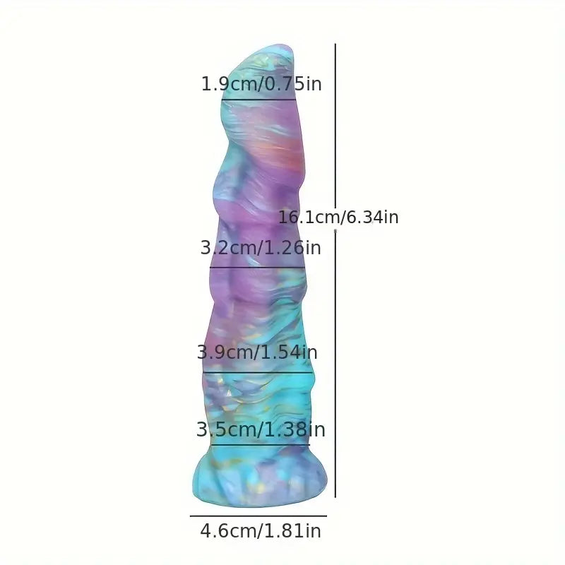 Extra Large Bullhorn Anal Plug Universal Soft Silicone Adult Sex Toy