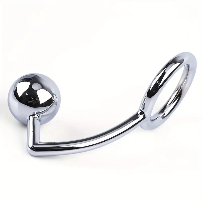 Heavy Duty Stainless Steel Anal Hook Bondage Hook With Ball End For BDSM