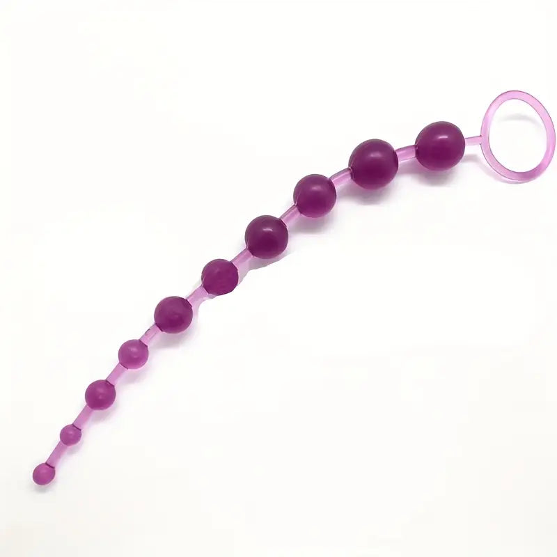 Anal Beads Set Vagina Pull Ring Stimulator Manual Use Anal Sex Toy